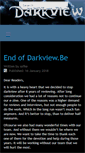Mobile Screenshot of darkview.be